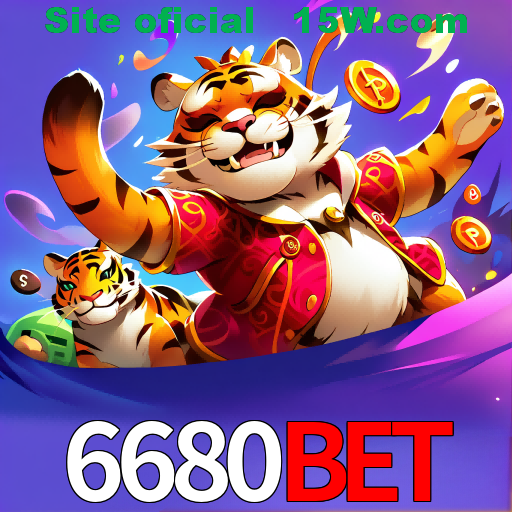 Imagem promocional da 6680Bet mostrando a plataforma e suas vantagens